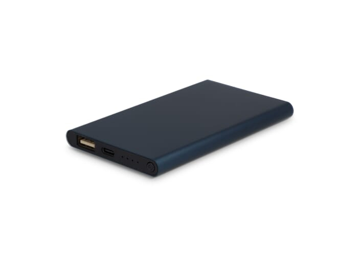 Powerbank 4000 mAh promotionnelle Enera Bleu foncé